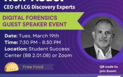 Digital Forensics Guest Speaker Event