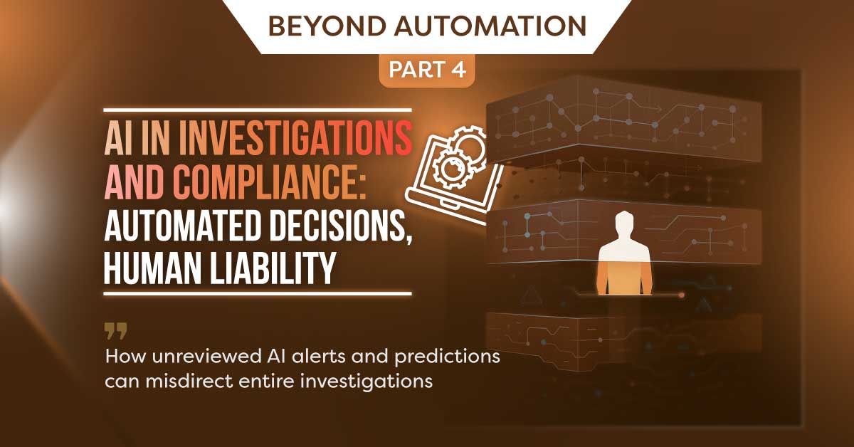 Beyond Automation Part 4