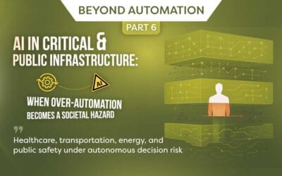 Beyond Automation – Part 6: AI in Critical and Public Infrastructure