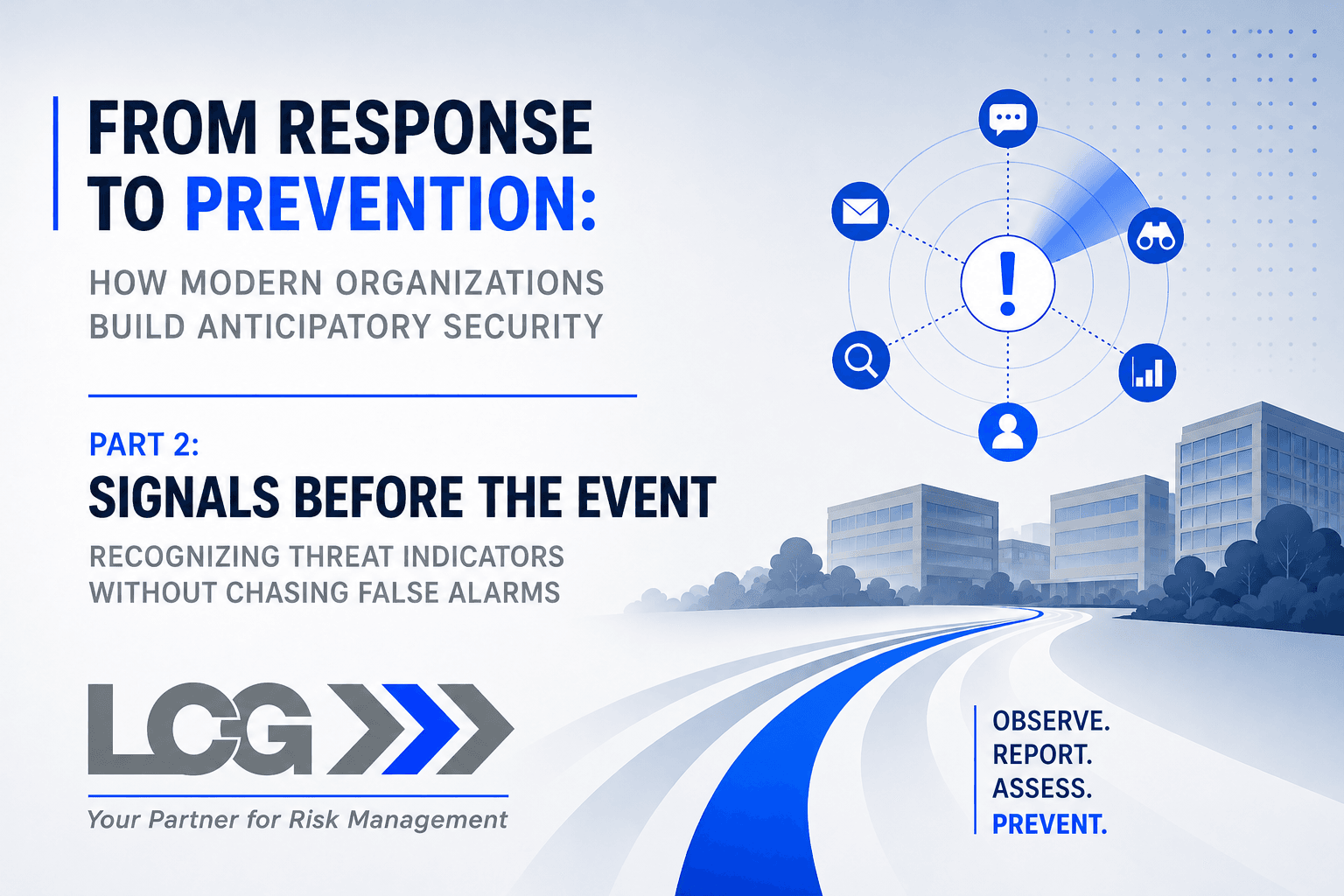 From Response to Prevention – Part 2 From Response to Prevention - Part 2