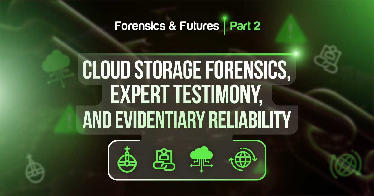 Outline Forensics and Futures part2