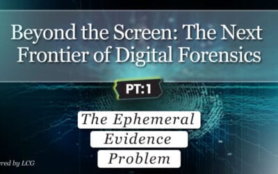 Beyond the Screen:  The Next Frontier of Digital Forensics –  Part 1