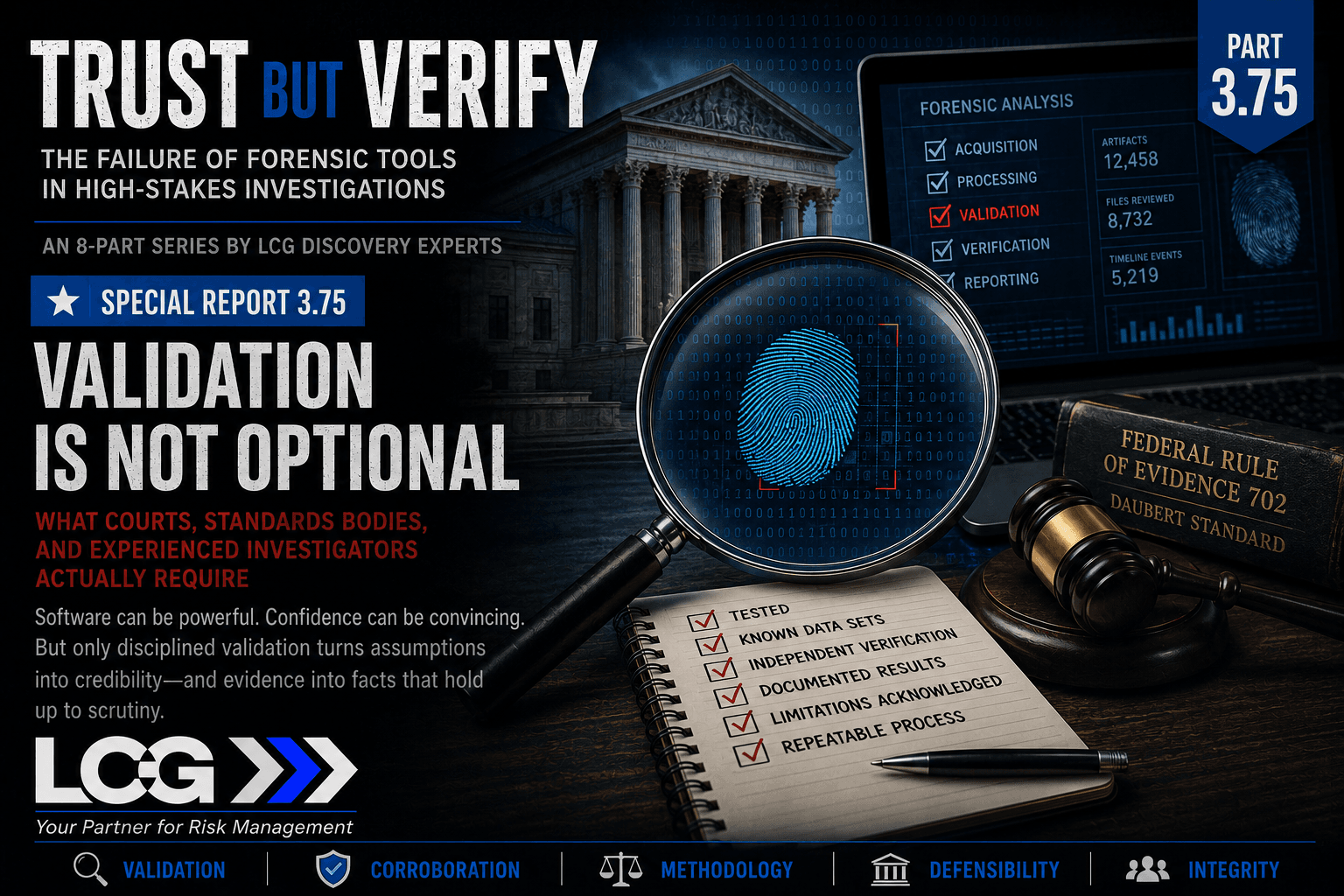 Trust but Verify – Part 3.75 Trust but Verify - Part 3.75