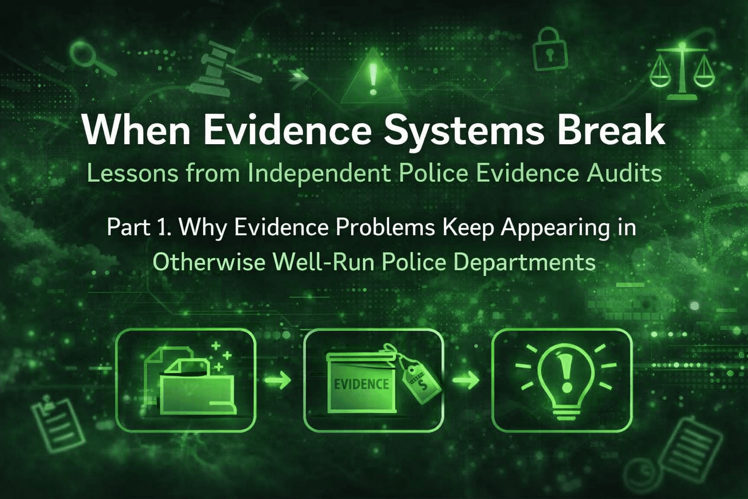 When Evidence Systems Break Part 1
