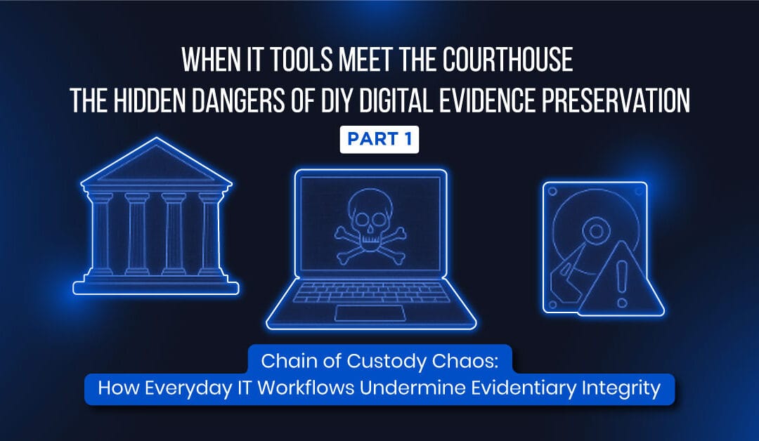 When IT Tools Meet the Courthouse: The Hidden Dangers of DIY Digital Evidence Preservation (Part 1 of 5)