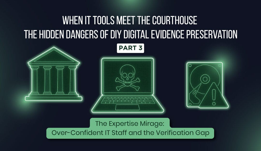 When IT Tools Meet the Courthouse: The Hidden Dangers of DIY Digital Evidence Preservation (Part 3 of 5)